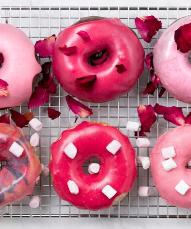 resep donat red velvet