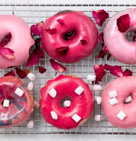 resep donat red velvet